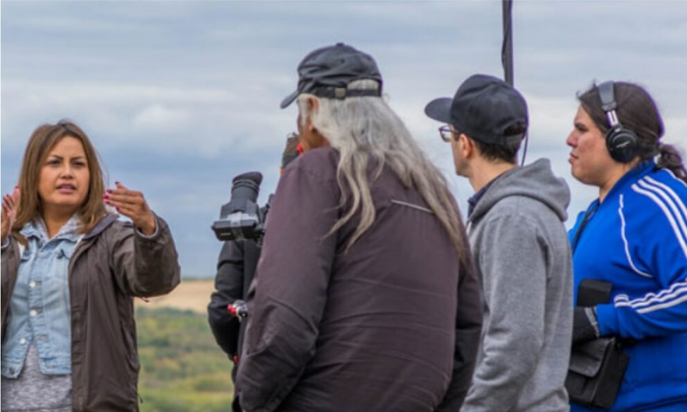 Louise BigEagle. Film: “To Wake Up the Nakota Language” 